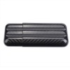 Gorgeri Carbon Fibre Cigar Case Humidors 3 Tubes Cigar Holder