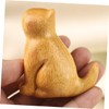 BIUDECO Cat Figurine Small Sitting Kitten Sculpture for Home Decoration