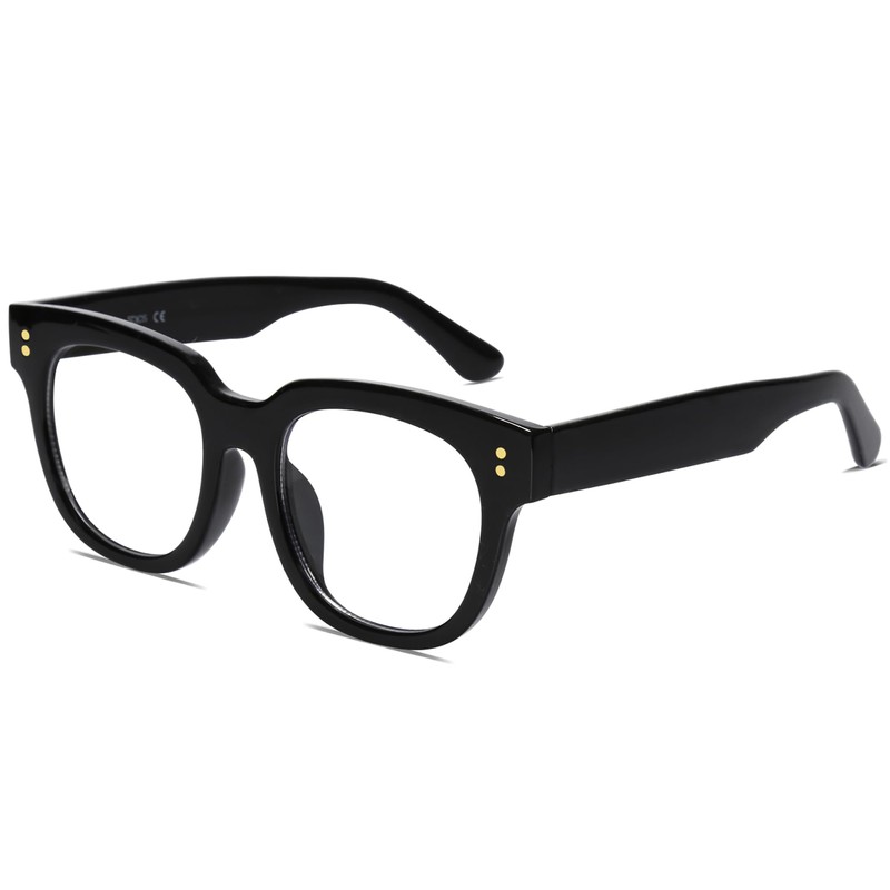 SOJOS Oversized Square Anti Blue Light Blocking Glasses for Women