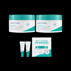 Astra [에스트라][더블]에이시카365 쿨링팩 패드pH4.5 110ml(60매)*2EA [Astra][Double] Aesthica 365 Cooling Pack Pad pH 4.5 110ml (60 sheets) * 2EA