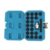 22pcs Wheel Lock Removal Kit with 20 Different Sockets, Locking