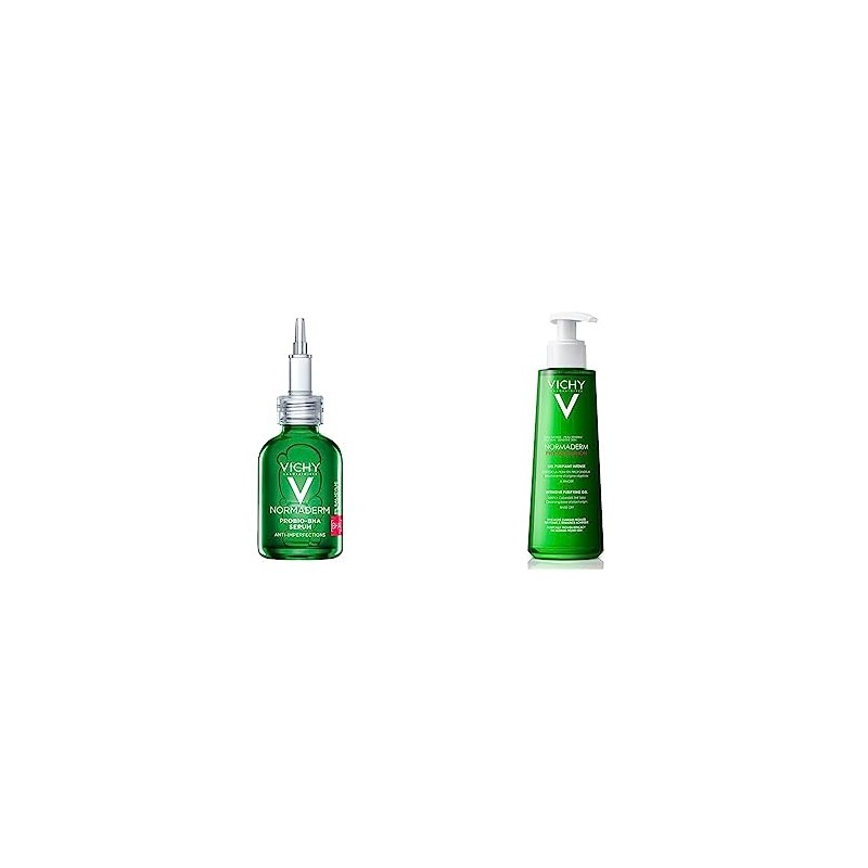 Serum PROBIO-BHA Anti-Imperfecciones Vichy Normaderm 30 ml + Gel Limpieza