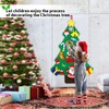 Felt Christmas Tree, 100 cm High Felt Christmas Tree Set