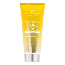 MARTHA DEBAYLE HAIR TECH Curl Boss Crema para Peinar. Pelo chino y ondulado. Con Miel de Manuka, 200 ml.