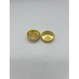 DIY CYCLE PARTS BRASS FORK TUBE TOP CAPS Cover Harley Sportster Custom XL1200C 1996-2010  36662b