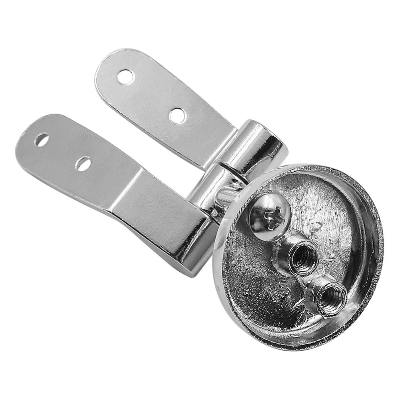 ANCLLO Toilet Seat Hinges Replacement Fixed Hinge Repair Kit Bathroom