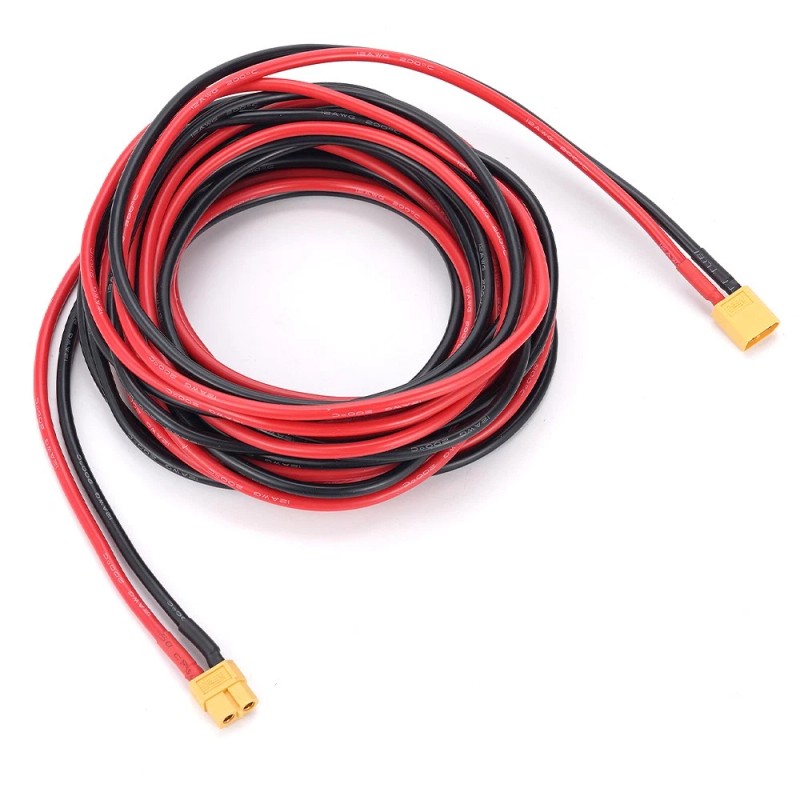 HORMY XT60 Female to Solar Connector Solar Panel Extension Charging