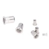 170pcs M3‑M10 304 Stainless Steel Rivet Nuts Durable Flat Head