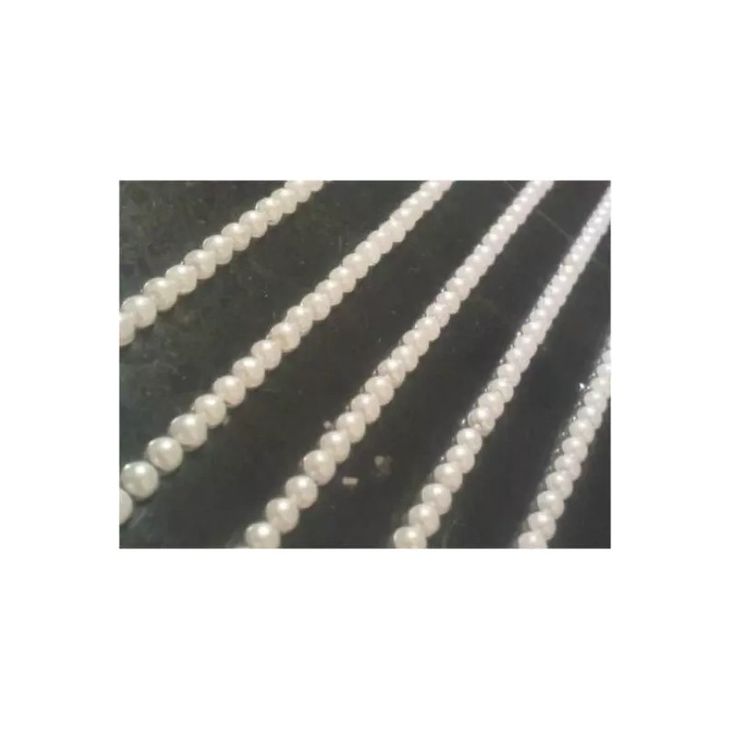 Crystals & Gems CraftbuddyUS 280pcs 3mm Self Adhesive White Pearl