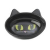 PetRageous Cuenco Ovalado de gres, diseño de Gatito, 13 cm