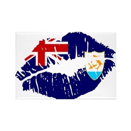 CafePress Anguilla Flag Country Native Ancestry Prid Magnets Rectangle Magnet, 3"x2" Refrigerator Magnet