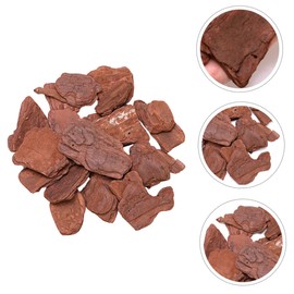 Hohopeti 1Pack Pine Bark Landscape Material for Reptiles Box Natural Decoration for Turtles Terrariums and Pet Enclosures for Themed Habitats
