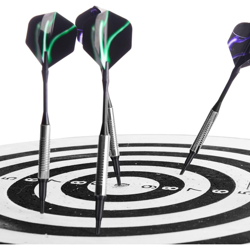 Pack of 200 Plastic Dart Tips, Replacement Tips, Soft 2BA