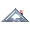 Rafter Square Metric 12 inch, 12" Aluminium Carpenters Roofing Square,