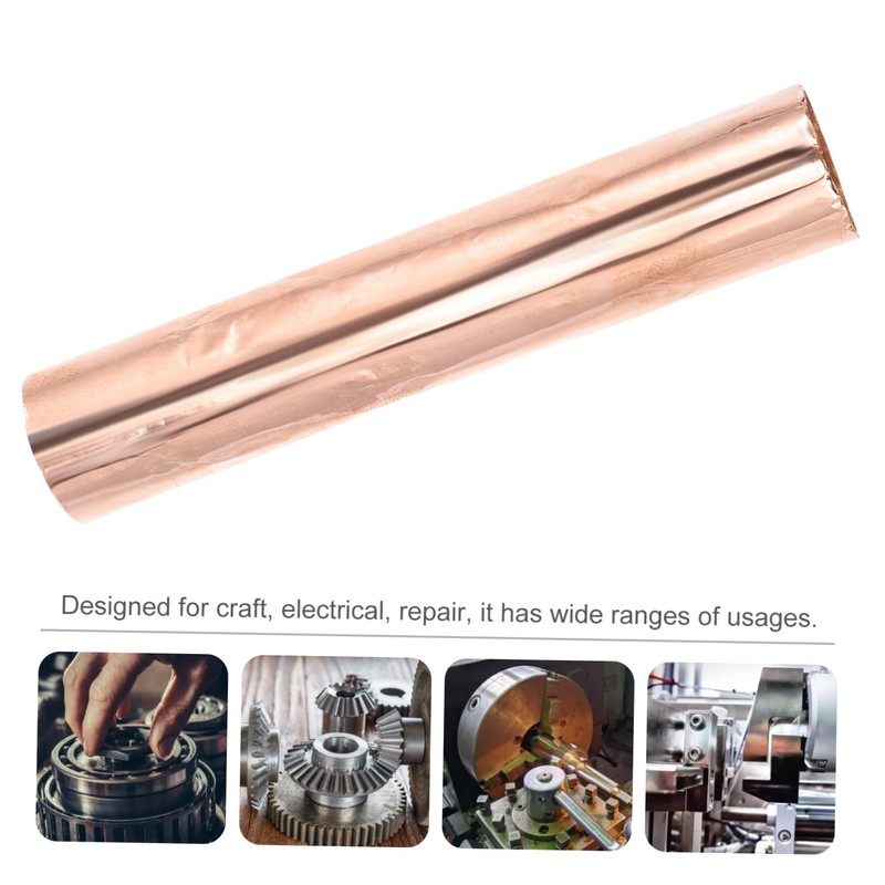 Gatuida 6rolls Copper Foil Sheet Versatile Plate for Electrical Repairs