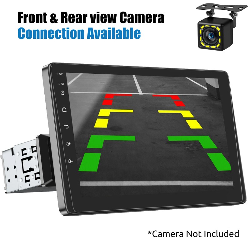 ESSGOO Wireless Apple CarPlay 9" Single 1 DIN Car Stereo