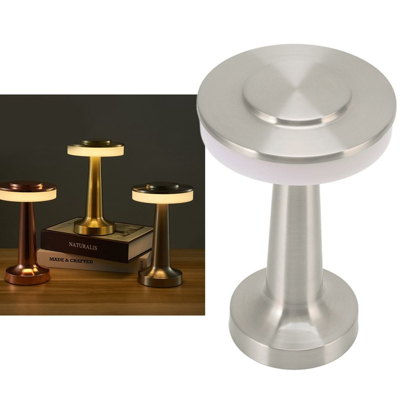 Portable LED Table Lamp Retro Touch Control 3 Levels Color