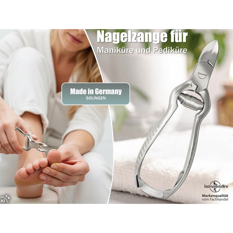 Solingen Nail Clippers 14 cm for Medium to Strong Toenails