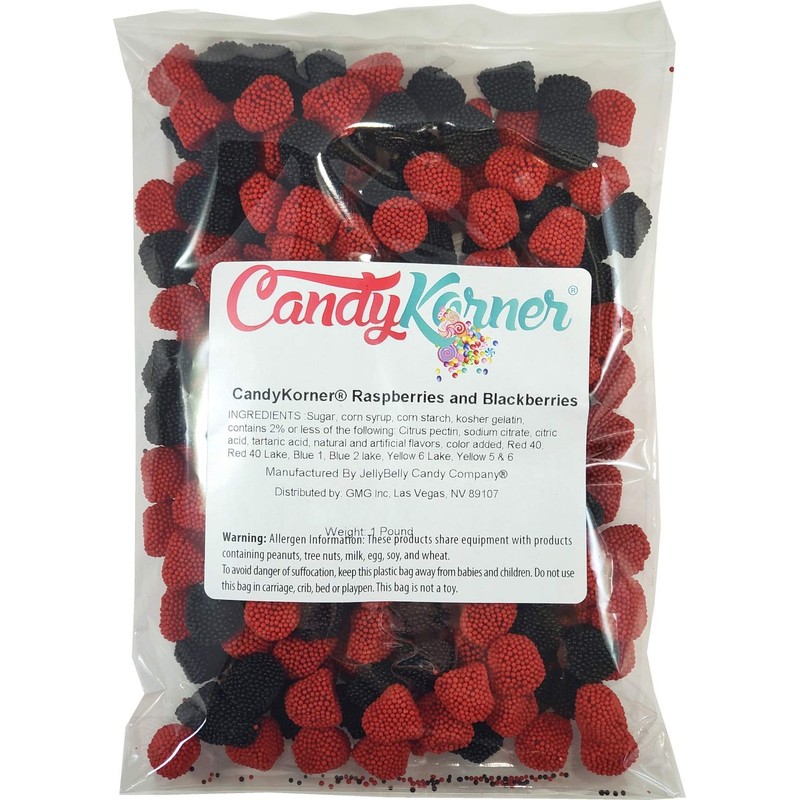 CandyKorner Raspberries And Blackberries - Raspberry and Blackberry Gels 1