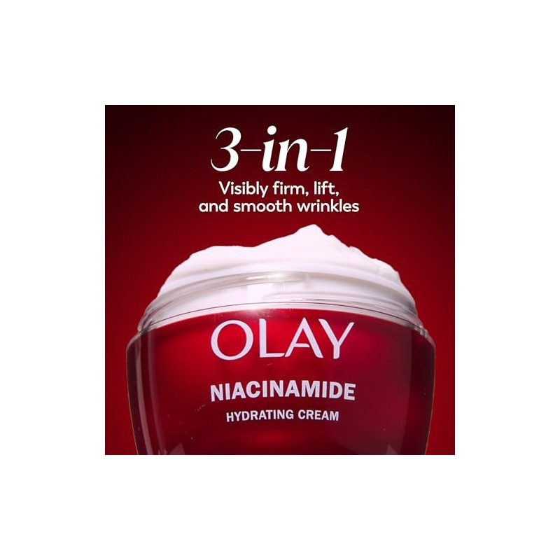 Olay Regenerist Niacinamide Peptide 24 Hydrating Face Moisturizer with Vitamin