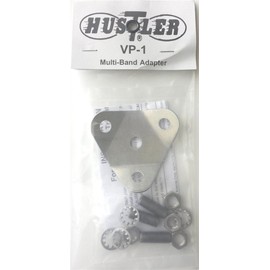 Hustler VP-1 Tri-Band Resonator Adapter for HF Mobile Antennas, fits Hustler 3/8 x 24 Stud Masts