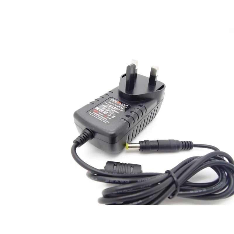 UK 12 Volt 2A POWER SUPPLY FOR VISION FITNESS E3200