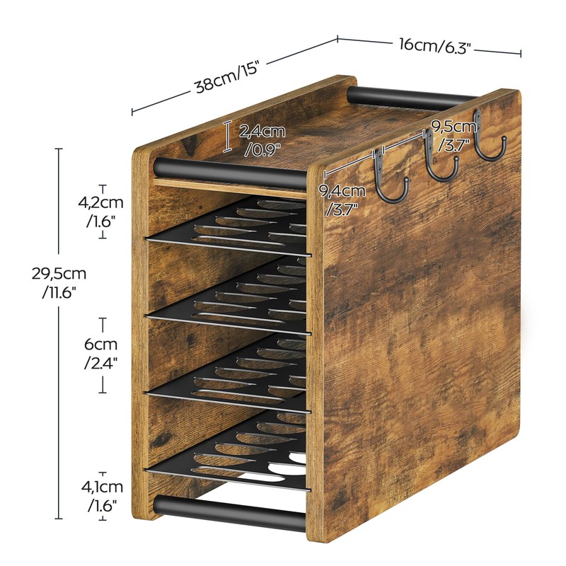 YATINEY Coffee Pod Drawer Holder, 72 Pods Large Capacity, 4