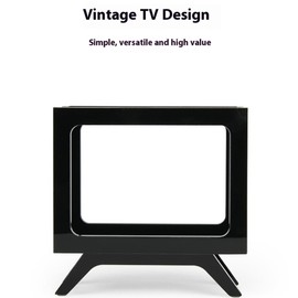 Acrylic Desktop Bracket Holder Display Speaker in Style Speaker Storage Stand Acrylic Retro Desktop Bracket Anti-Slip