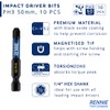 10 x Rennie Tools 50mm Long PH3 Impact Screwdriver Driver