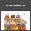 10Pcs Miniature Creative Candy Storage Case Clear Landscape Mini Candy