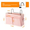 Surblue Bedside Caddy Bedside Storage Bag Hanging Organizer for Bunk,