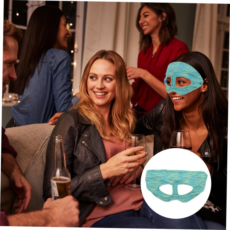 TEHAUX VR Headset Sweat Band Eye Cover Breathable Elastic Face