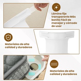 Clips de Fijación para Sábanas, Bed Sheet Fixing Clips, Genérico Bed Lock, Evita sábanas Sueltas, Compatibles con Todos los Colchones (4 Piezas, Blanco)