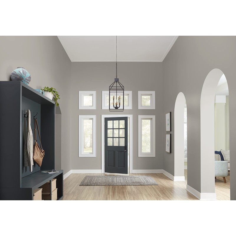 KILZ TRIBUTE Paint & Primer, Interior, Satin, Greyswood, 1 Gallon