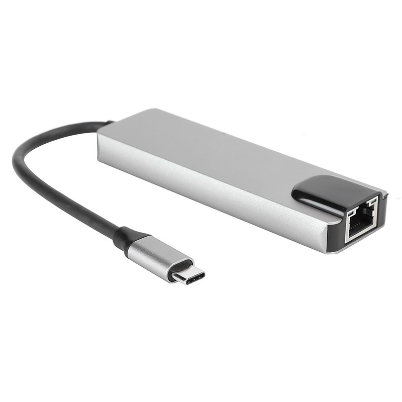 5 in 1 TypeC Hub to Hdmi Adapter 4K TypeC
