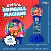 Playo 10.5" Gumball Machine for Kids, Spiral Style Candy Dispenser