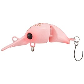 Shimano 12T TR-125N Crank Cardiff Chibi Toro Lure, 0.1 inch (25 mm), 0.05 oz (1.4 g), Strawberry Ole