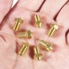 Aokin 10 Pcs Extruder Nozzles 3D Printer Brass Nozzles for