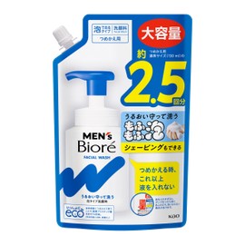 Men's Biore Foaming Face Wash Spout Refill, 11.2 fl oz (330 ml) x 1