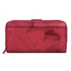 Julia Buxton Heiress Checkbook Wallet Red