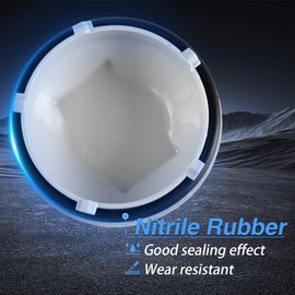 FUSCH - Funda para faros delanteros de luz baja, compatible con 2009, 2010, 2011, 2012, 2013, Mazd 6, repuesto #: GS3L-51-0A1