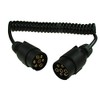Maypole 7 Pin 1.5 m 2×7 Pin Plugs and 7