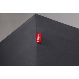 R-up Fits Fitted Sheet 140 x 200 / 160 x 200 up to 35 cm Height 100 % Cotton 130 g/m2 Oeko-Tex Stress-Free