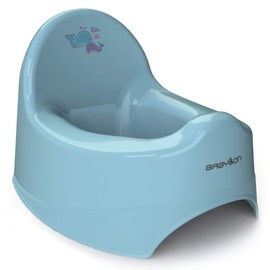 BABYLON Children's Potty Nautilus, Anatomisсh Children's Toilets, Children's Toilet, Night Pot for Children, Baby Toilet, Boys/Girls Children's Potty from 1 Year, Potty for Children, Blue
