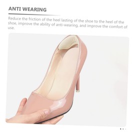 ORFOFE Shoe Grip Inserts Protective Heel Pads Heel-wear Stickers for Leather Sports Shoes