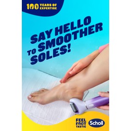 Scholl ExpertCare File and Smooth 2 in 1 Electronic Foot File System