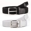 Radmire 2 Pack Elastic Braided Woven Canvas Belts for Men
