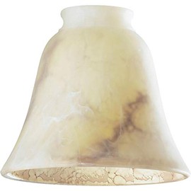 Westinghouse Bell Beige Glass Fan/Fixture Shade 1 pk