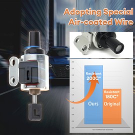 TRANSPEED JF011E RE0F10A CVT Tramsmission Step Motor Withstand 200°C Stepper Motor Compatible with Nissan Altima Rogue Sentra 2.5L 2007-12