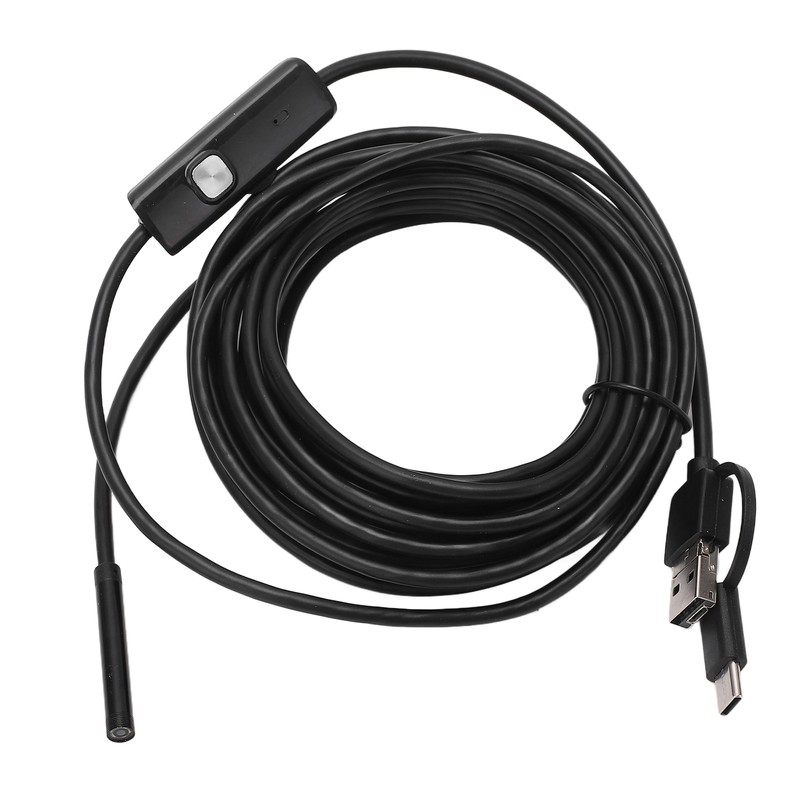 Endoscope 5.5mm 3 in 1 USB Borescope Camera IP67 Waterproof